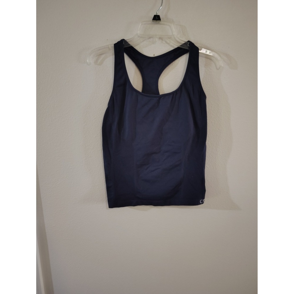 Champion C9 Womens Navy Blue Racerback Athletic Tank Top XL N9001-AX7 - Picture 1 of 3